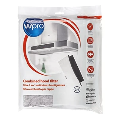 Afbeelding van Whirlpool Indesit 484000008524 vetfilter dampkap C00380049 afzuigkapfilter 2IN1 1 stuk, 470X570