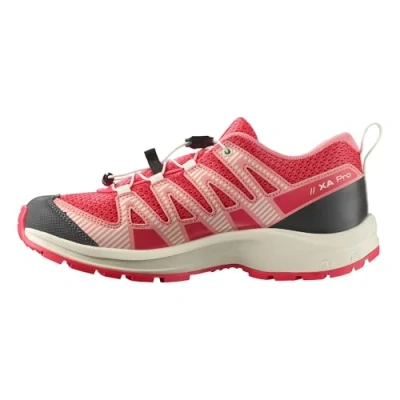 Afbeelding van Salomon XA Pro V8 Hiking Shoe, Roze, 30 EU, Rood / Almond Milk Flamingo EU