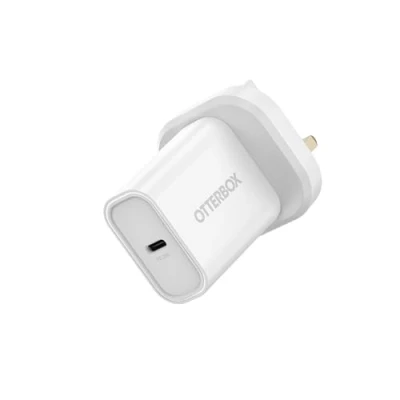 Image de OtterBox Adaptateur secteur 20 Watt PD (24 pin USB C) blanc Royaume Uni