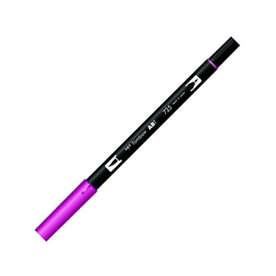 Afbeelding van Tombow ABT dubbele brushpen rhodamine red 725