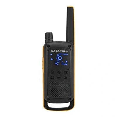 Image de Motorola Talkabout T82 Extreme Quad Pack portable radio 2 bandes PMR 446 MHz 16 canaux noir, jaune (pack de 4)