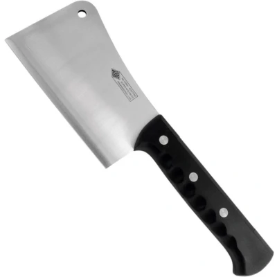 Afbeelding van Eikaso Solingen Hakmes 22 cm RVS Lemmet Ergonomisch Zwart Heft