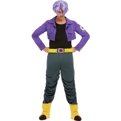 Afbeelding van FUNIDELIA Trunks kostuum Dragon Ball voor mannen Maat: XL Paars