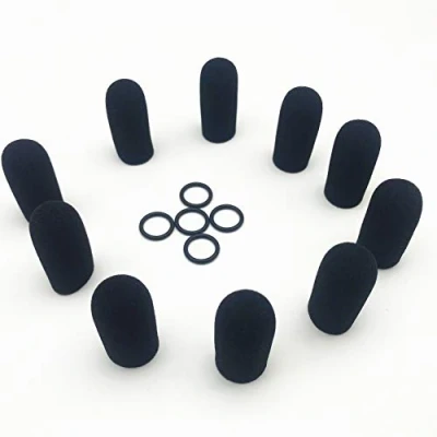 Afbeelding van LINHUIPAD 10 stuks reservekappen voor microfoons David Clark M4/M7/M55