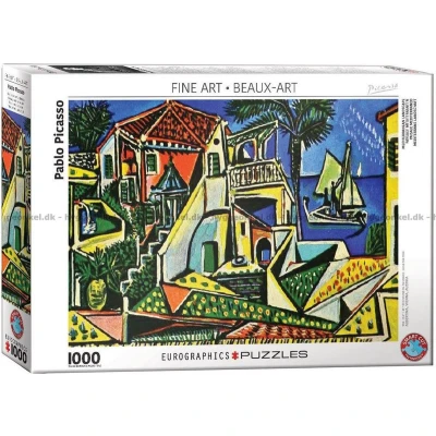Afbeelding van Eurografiek Mediterraan Landschap Pablo Picasso (1000)