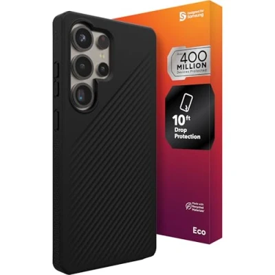 Afbeelding van ZAGG Luxe Grafeen Back Cover Zwart Samsung Galaxy S25 Ultra