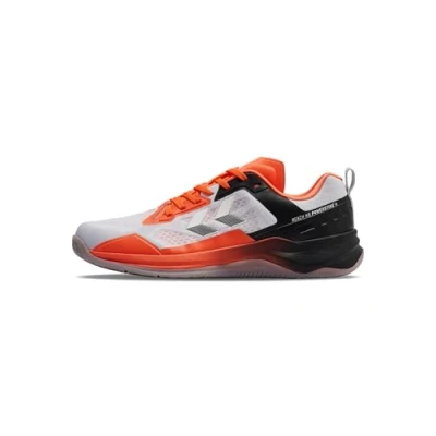 Afbeelding van hummel Chaussures de handball Hb Powerstrike pour adulte, Noir/orange, 36 EU