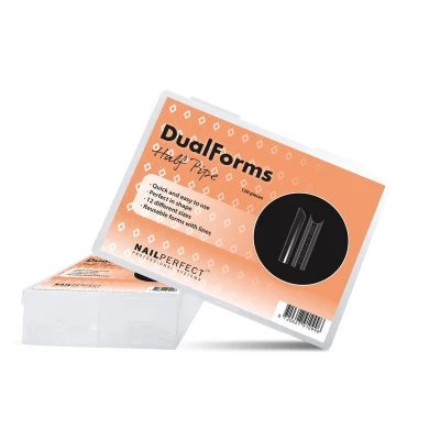Afbeelding van Nail Perfect Dual Forms Half Pipe 120 Stuks