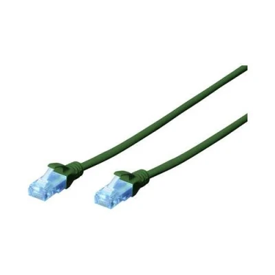 Afbeelding van Digitus DK 1512 100/G RJ45 Netwerkkabel, patchkabel CAT 5e U/UTP 10.00 m Groen Verdraaide paren 1 stuk(s)