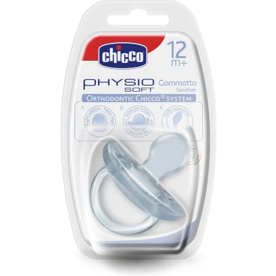 Afbeelding van Chicco Fopspeen Physio Soft Sil 12m+/1stuk