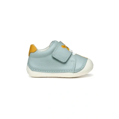 Afbeelding van Geox Tutim Babyschoenen voor kinderen, Maat: 23, Sage ochre yellow Leer