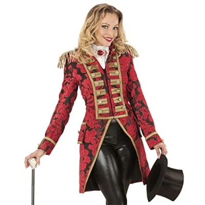 Afbeelding van Widmann Middeleeuwen &amp; Renaissance Kostuum Royale Frackjas Rood Vrouw Small Halloween Verkleedkleding
