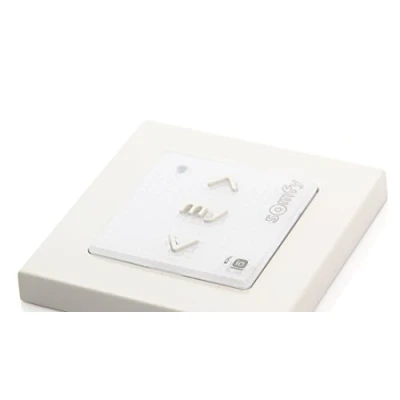 Afbeelding van somfy SMOOVE ORIGIN IO 1 kanaals afstandsbediening met frame PURE 1811066