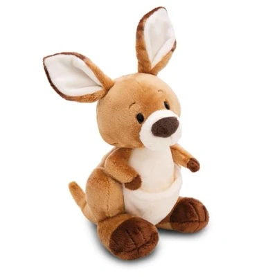 Afbeelding van Kelly Kangoeroe pluche, 15 cm, bruin, zacht schattig pluche om te knuffelen, spelen, voor kinderen en volwassenen, een geweldig cadeau idee