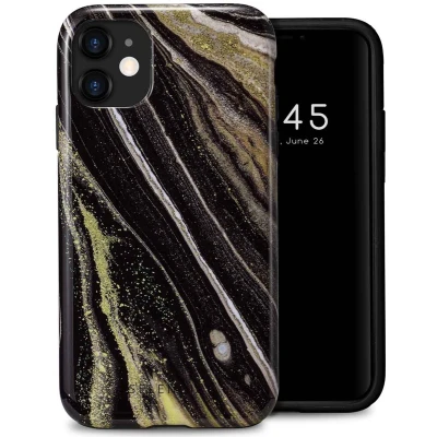 Afbeelding van Selencia Hoesje Geschikt voor iPhone 11 Vivid Backcover Chic Marble