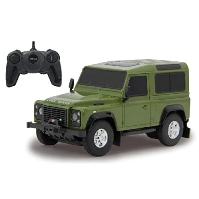 Afbeelding van Rastar Rc Land Rover Defender Jongens 1:24 Groen
