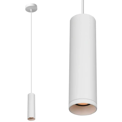 Afbeelding van Artdelight Hanglamp Milano 1 lichts 25 cm wit