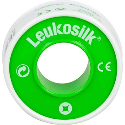 Afbeelding van Leukosilk Gevoelige Huid 5 m x 1.25 cm Pleisters