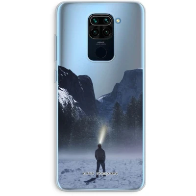 Afbeelding van Case Company® hoesje geschikt voor Xiaomi Redmi Note 9 Wanderlust Soft Cover Telefoonhoesje Bescherming aan alle Kanten en Schermrand