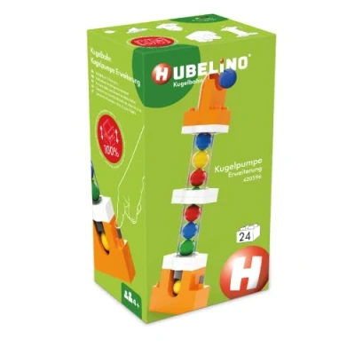 Afbeelding van Hubelino Knikkerbaan Uitbreidingsset Lift, 24dlg.