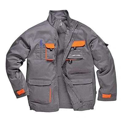 Afbeelding van Portwest Texo Contrast Jack maat 4XL, Grey