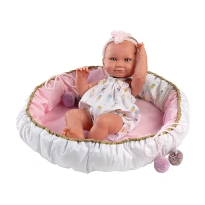 Afbeelding van Llorens Pop Nica Met Speelkussen 40cm