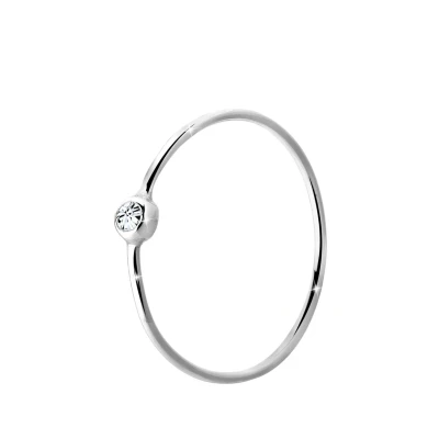 Afbeelding van Elli Classic Ring, Dames, Maat: 44, Silver