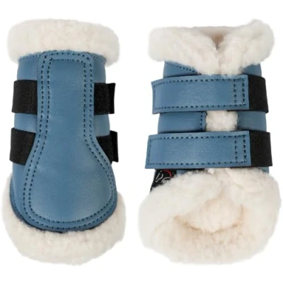 Afbeelding van HKM Dressage Boots Comfort Rook Blauw Shetland Agradi.be