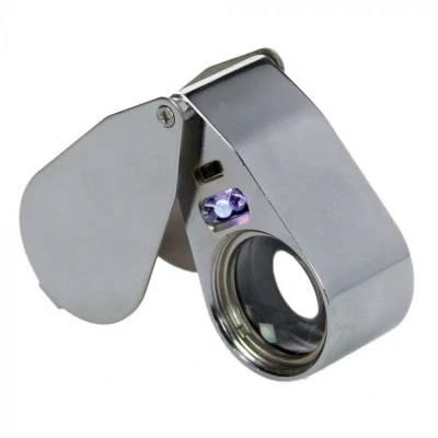 Afbeelding van Precisie loupe Inklapbaar, Vergrotings factor 40x