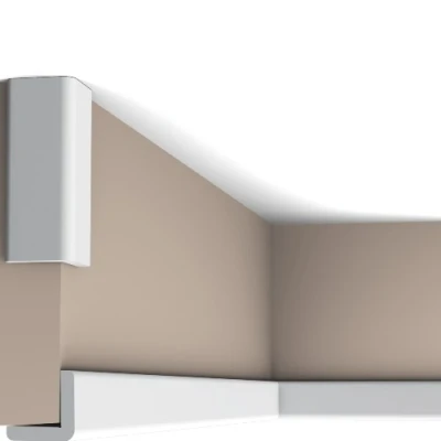 Afbeelding van Orac CX134 wandlijst 200x3x3 cm voor een moderne afwerking van wand en plafond
