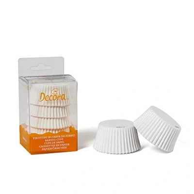 Afbeelding van Decora COD. 0339742 verpakking met 75 dozen, 50 x 32 mm, wit