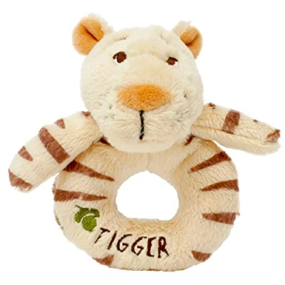 Afbeelding van Disney Pluche Rammelaar Tigger 13 cm