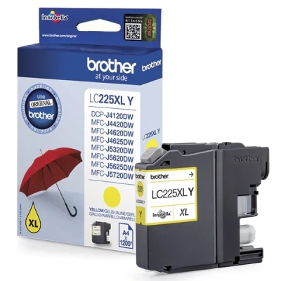 Image de Brother Lc225xlybp Jaune