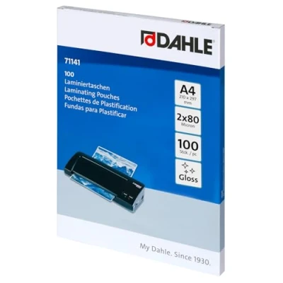 Afbeelding van Dahle Lamineerfolie DIN A4 80 micron glanzend 100 stuk(s)