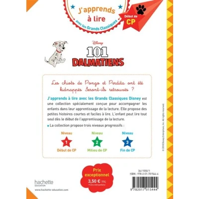Image de Disney Les 101 Dalmatiens, CP Niveau 1