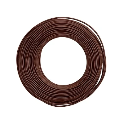 Afbeelding van Vaessen Creative Aluminium Draad 2,5mm ±37m 500g Bruin