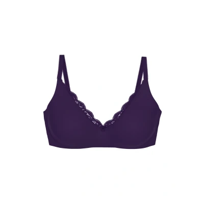 Afbeelding van Triumph Amourette Pushup BH, Dames, Maat: 100D, Royal purple