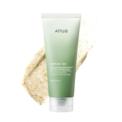 Afbeelding van ANUA Heartleaf Reinigingsschuim voor diepe poriën met quercetine, 150 ml