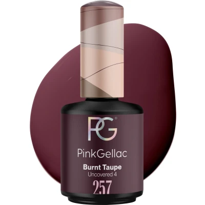 Afbeelding van Pink Gellac 257 Burnt Taupe Gel Nagellak 15 Ml