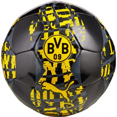 Afbeelding van Borussia Dortmund bal Puma Prematch zwart Maat 5