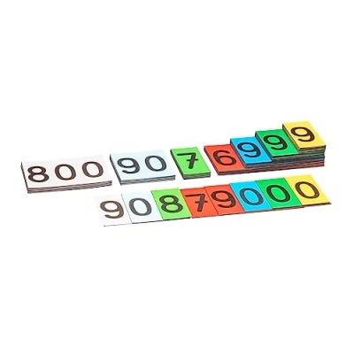 Afbeelding van WISSNER® Actief leren magnetische decimale kaarten
