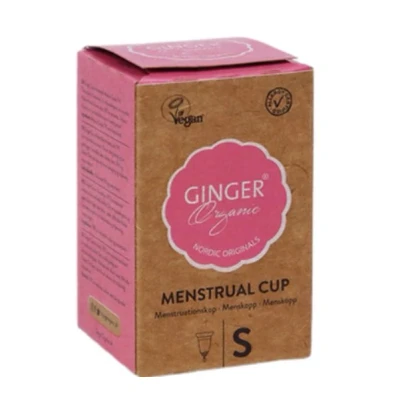 Afbeelding van Ginger Organic Menstruatiecup TPE Maat S Zero Waste