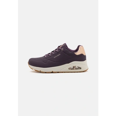 Afbeelding van Skechers Uno Shimmer Away Damessneakers, wit, 39 EU, Paars