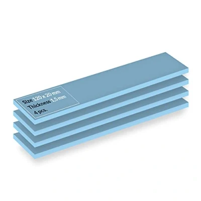 Afbeelding van ARCTIC TP 3: Premium Performance Thermal Pad, 120 x 20 1,5 mm, (Stapelbaar tot 2,0 mm zonder prestatieverlies), 4 P. Hoge prestaties, zacht, gap vulling, onregelmatigheden opvullen