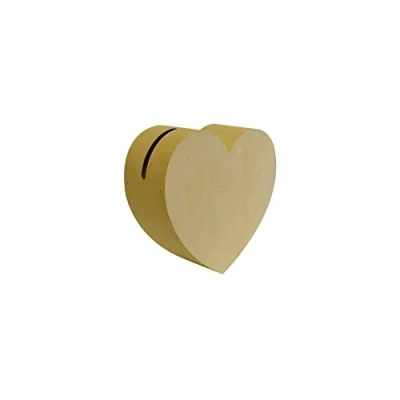 Afbeelding van Artemio Urn hart, hout, beige, 35 x 13 33 cm 14002117