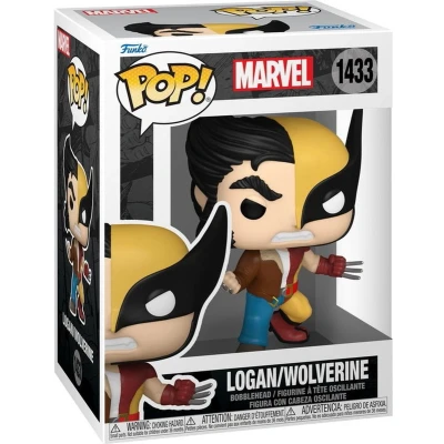 Afbeelding van Funko Pop! Marvel: Split Wolverine/Logan​ Marvel Comics Vinyl Figuur om te verzamelen Cadeau idee Officiële Producten Speelgoed voor Kinderen en Volwassenen Comic Books Fans