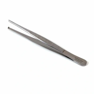 Afbeelding van Chirurgisch Pincet 1x2 tanden Lengte: 16 cm Medipharchem metaal RVS Recht