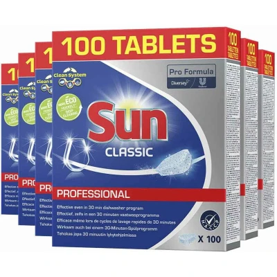 Afbeelding van Sun vaatwas tablet classic (100st)