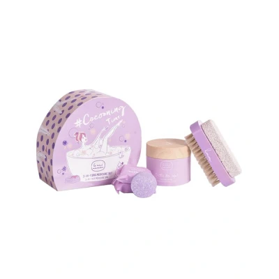 Afbeelding van Le Mini Macaron Cocooning TIME 3IN1 SPA Pedicure SET Nagelverzorgingsset, Dames, Maat: One Size,