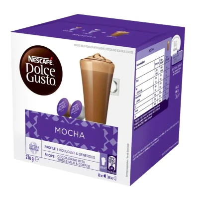 Image de Dolce Gusto Mocha 8+8 Capsules 220 g